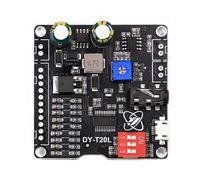 Fafeicy Module de Lecteur Audio de Contrôle un pour un 9 Canaux Lecteur MP3 20 W 6-35 VDC Carte de Déclenchement à Large Tension avec clé USB et Prise en Charge de la Carte Mémoire pour