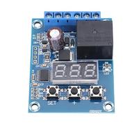 Fafeicy Module de Relais de Détection de Tension DC24V 0-99.9V, Large Plage avec 7 Fonctions de pour L'automatisation Industrielle des Systèmes électriques