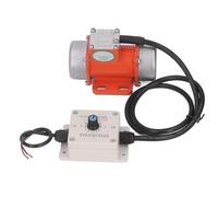 Fafeicy Moteur de Vibration CC, Force Réglable, Outil de Vibration électrique avec Boîtier en Alliage en Aluminium, 24 V, pour la Construction et la des Aliments (DC12V)