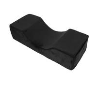 Fafeicy Mousse à Mémoire de Mémoire Ergonomique - Salon Extension du Cou de Cils pour la Transplantation de Cils de beauté, Idéal pour les Salons de beauté et les Spas (BLACK)