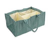 Fafeicy Organisateur de Table avec la Conception Pliante de L'espace, Idéal pour L'organisation du Centre de Pépinière, un Matériau en Polyester Durable (vert clair)