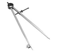 Fafeicy Outil Artisanal de Séparation D'aile, Boussole de Dessin Professionnelle en Acier au Carbone, Boussoles de Ligne de Précision pour les Projets de Dessin, de Mathématiques et (250mm)