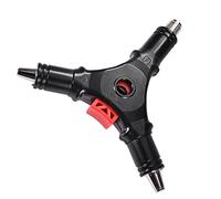 Fafeicy Outil de Dénudage de Câble Coaxial RG6 RG59 F Outil de Compression de Connecteur de Tête avec Tresse évasée, Dénudeur de Câble en Acier Inoxydable pour Coaxial Professionnel RG6 RG59 F TV