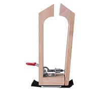 Fafeicy Outil de Serrage en Bois pour Bricolage Couture, Clip de Retenue en Cuir de Hêtre, Outil de Serrage en Bois pour Bricolage Couture, Traitements de Laçage Artisanat