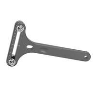 Fafeicy Outil D'ouverture de la Boîte à Caisse 2 avec Une échelle Claire pour Ouvrir la Prise en Charge du Mouvement pour la Batterie de la Montre Remplacer (Grey)