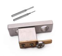 Fafeicy Outils de Fabrication de Violon, Support de Purfling pour Violon en Aluminium, Fraises Réglables, Précision pour Luthiers et Instruments d'orchestre