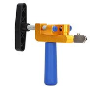 Fafeicy Ouvre-carreaux Multifonctionnel, Kit de Coupe-carreaux en Alliage d'acier au Tungstène Dur, Couteau à Verre Manuel pour Céramique, Miroir et Carrelage