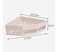 Fafeicy Palo Design sans Balade à Dents de Brosse à Brosse Brossage monté sur Le Mur pour la Cuisine de Bain Abs Graybeige 10.6 * 7,2 * 2,3 Pouces pour Un Petit Espace (Beige)