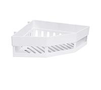 Fafeicy Palo Design sans Balade à Dents de Brosse à Brosse Brossage monté sur Le Mur pour la Cuisine de Bain Abs Graybeige 10.6 * 7,2 * 2,3 Pouces pour Un Petit Espace (White)