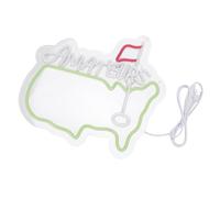 Fafeicy Panneau d'amateurs, Lumière LED Verte à intensité Variable, Décoration Murale de Club Attrayante pour Chambre à Coucher et Salle de Jeux