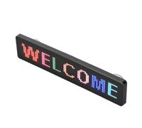 Fafeicy Panneau LED USB Flexible, Contrôle par Application Bluetooth, écran D'affichage LED Couleur 12 X 72 avec Ventouse alimenté par USB pour Décoration Murale de Fenêtre Arrière de