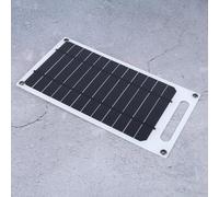 Fafeicy Panneau Solaire, Chargeur de Téléphone Portable Ultra Fin et Portable pour Une Utilisation en Extérieur, Forme Légère, Facile à Transporter, Option d'alimentation de Secours pour Le