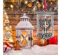 Fafeicy Pendentif d'arbre de Noël en étain, Artisanat en Métal, Ornement Suspendu DIY, Parfait pour la Décoration d'hiver, les Fêtes de Vacances et les Thèmes de Ferme (#5)