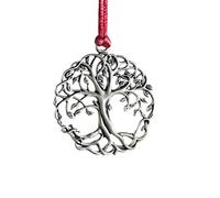 Fafeicy Pendentif d'arbre de Noël en étain, Artisanat en Métal, Ornement Suspendu DIY, Parfait pour la Décoration d'hiver, les Fêtes de Vacances et les Thèmes de Ferme (#1)