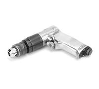 Fafeicy Perceuse Pneumatique 3/8in, Machine de Forage Portable en Alliage | Perceuse pneumatique de Type pistolet pour le bois, engrenages de réduction durcis, interrupteur avant et arrière, mèches