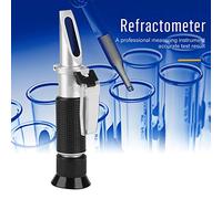 Fafeicy Performance Professionnelle, Réfractomètre Précis pour Tester Les Fluides de Coupe et Mesurer la salinité, Calibrage Facile, Poignée Confortable, 3 Types (Compteur de Concentration de Fluide