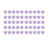 Fafeicy Perles D'étoiles 50pcs Perles D'espaceur Acrylique pour Bijoux de Bricolage Faisant des Accents en Vrac étoiles Mignonnes pour les Bracelets Colliers Accessoires (violet)