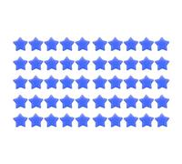 Fafeicy Perles D'étoiles 50pcs Perles D'espaceur Acrylique pour Bijoux de Bricolage Faisant des Accents en Vrac étoiles Mignonnes pour les Bracelets Colliers Accessoires (bleu royal)
