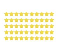Fafeicy Perles D'étoiles 50pcs Perles D'espaceur Acrylique pour Bijoux de Bricolage Faisant des Accents en Vrac étoiles Mignonnes pour les Bracelets Colliers Accessoires (YELLOW)