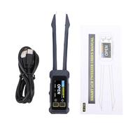 Fafeicy Pince à Tester de Pont Numérique Intelligente, écran Couleur de 1,14 Pouces, Compteur Mesurant L'inductance, la capacité et la Résistance dans le Circuit pour les Ingénieurs en