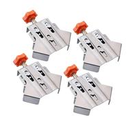 Fafeicy Pince d'Angle à 90 Degrés, Fixateur de Clamp/Holder à Angle Droit pour le Travail du Bois en Acier Inoxydable, Robuste, Application Polyvalente, Gain de Précision, Conception