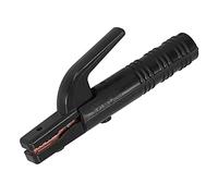 Fafeicy Pince D'électrode de Soudage 300A, Support de Poignée en Cuivre ABS avec Mâchoires en Diamant, Dissipation Thermique Rapide pour Machine à Souder électricien