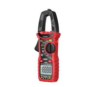 Fafeicy Pince Multimètre Numérique, Testeur de Tension AC DC 6000 Points, Détection NCV, Test de Résistance de Diode de Fréquence de capacité, Alerte Basse Tension, pour électriciens, (HT206B)