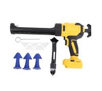 Fafeicy Pistolet à Calfeutrer électrique sans Fil, Rechargeable, 10 Oz, 6 Vitesses Réglables avec Lumière LED pour Sceller, Remplir, Réparer, Fenêtre, Salle de Bain, Décoration de la