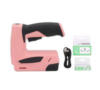 Fafeicy Pistolet à Clous électrique, Agrafeuse sans Fil avec Batterie de 2000 MAh et 3 Interrupteurs de sécurité, pour les Projets de Réparation de Meubles en Bois