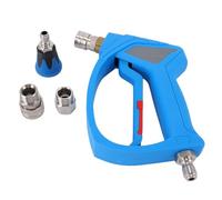 Fafeicy Pistolet de Pulvérisation Haute Pression 4080 PSI, Connecteur Rapide 1/4 Pouces, Ensemble D'adaptateurs M22 pour Le Lavage de Voiture, Le Nettoyage de Terrasse