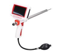 Fafeicy Pistolet D'insémination Visuelle Animale Rotatif HD écran Photo Enregistrer Le Pistolet D'insémination Artificielle pour L'élevage du Bétail