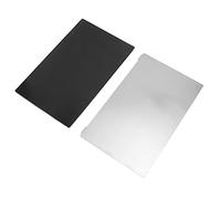 Fafeicy Plaque D'acier à Ressort Feuille D'autocollant Magnétique 192x120mm Accessoires D'imprimante 3D Retrait Facile des Courbures Forte Adhérence avec Traitement de Spécial pour V1