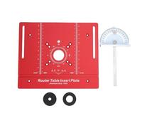 Fafeicy Plaque D'insertion de Table de Routeur avec Guide à Onglet