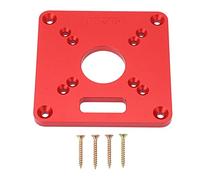 Fafeicy Plaque D'insertion en Aluminium pour Table de Défonceuse, Plateau
