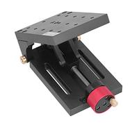 Fafeicy Plateforme de Réglage Multifonction Ajustable, Alliage d'Aluminium, 150x112x56mm, Angle 0-65°, pour Machine Industrielle et Production