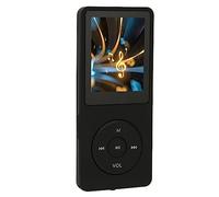 Fafeicy Player MP4 MP3 de 1,8 Pouce, 8 Go de Mémoire Intégrée avec 64 Go de Stockage Extensible, Lecteur de Musique de Lecture 30h avec Radio FM, Enregistreur Vocal pour Courir, Gymnase (Black)
