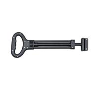 Fafeicy Poignée de Traction de Rechange pour Chariot Télescopique | Construction en Acier au Carbone, S'adapte à un Diamètre de Tube de 0,55 à 0,79 Pouces, Poignée Ergonomique en Forme de D