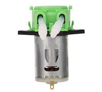 Fafeicy Pompe à Dosage Péristaltique 12V, Têtes de Pompe de Bricolage à Tube en Silicone pour Analyse Chimique de Laboratoire D'aquarium, Vert (GREEN)
