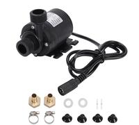 Fafeicy Pompe à Eau de Circulation 800L/H, Levage de 16,4 Pieds, Moteur sans Balais 19W, Silencieux pour Chauffage Solaire, Camping-car, Fermes de Brassage, Aquarium