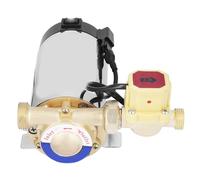 Fafeicy Pompe de Boost à Domicile 100W Booster de Pression D'Eau Ménage Automatique en Acier Inoxydable avec Fil de Cuivre pour Chauffe-Eau à Eau de Chauffage à Gaz (Prise UE)