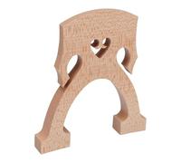 Fafeicy Pont de Violoncelle 4/4 en Bois D'érable, fabriqué à la Main, Transfert de Son amélioré pour les Contours du Violoncelle, Support Stable