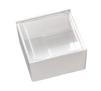 Fafeicy Porte-coton-tige Mural, Matière Plastique, Conception Compacte pour le Rangement de la Salle de Bain, du Bureau et du Salon