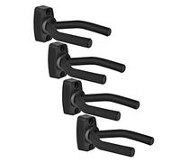 Fafeicy Porte-guitare Réglable 4pcs Guitar Mall Mount Prends avec Crochets en Métal à éponge Doux pour Basse Ukulélée Acoustique électrique