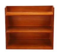 Fafeicy Présentoir Mural en Bois à 3 Niveaux, Organiseur de Bureau Autoportant, Support de Rangement pour Tasses à café, Parfum, Maquillage, Décoration de Table Rustique pour la Maison et Le Bureau