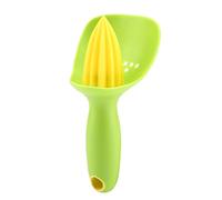 Fafeicy Presse-agrumes Manuel, Presse-Citron pour Citron Orange, Ergonomique avec Poignées Antidérapantes, Taille Mini Légère pour un Rangement Facile (GREEN)
