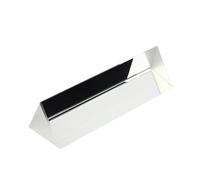 Fafeicy Prisme équilatéral en Verre Optique 30 Mm Prisme Triangulaire en Cristal K9 pour Accessoires D'enseignement de la Photographie Arc-en-Ciel avec Effet de Dispersion de la Lumière (30x30x150)