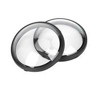 Fafeicy Protecteur de Couvercle de L'objectif 2PCS pour Les Accessoires à Grattement de Caméra Action Capes D'objectif de Caméra en Verre Optique