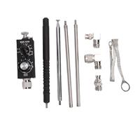 Fafeicy QRP Antenne à Ondes Courtes Portable Mini 30W 1.8MHz à 30MHz VHF UHF Réglable en Acier allié D'aluminium accordé pour L'aviation à Ondes Courtes