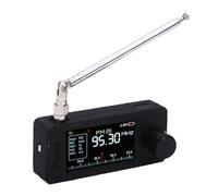 Fafeicy Radio Portable avec écran Couleur de 1.9 Pouces, AM FM LSB, USB, Récepteur DSP avec Boucle et Antennes Télescopiques pour Les Voyages en Plein Air