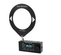 Fafeicy Récepteur Radio DSP, Radio USB Portable AM FM LSB avec écran Couleur IPS et Haut-Parleur 1 W, pour la Réception des Bandes LW MW SW VHF